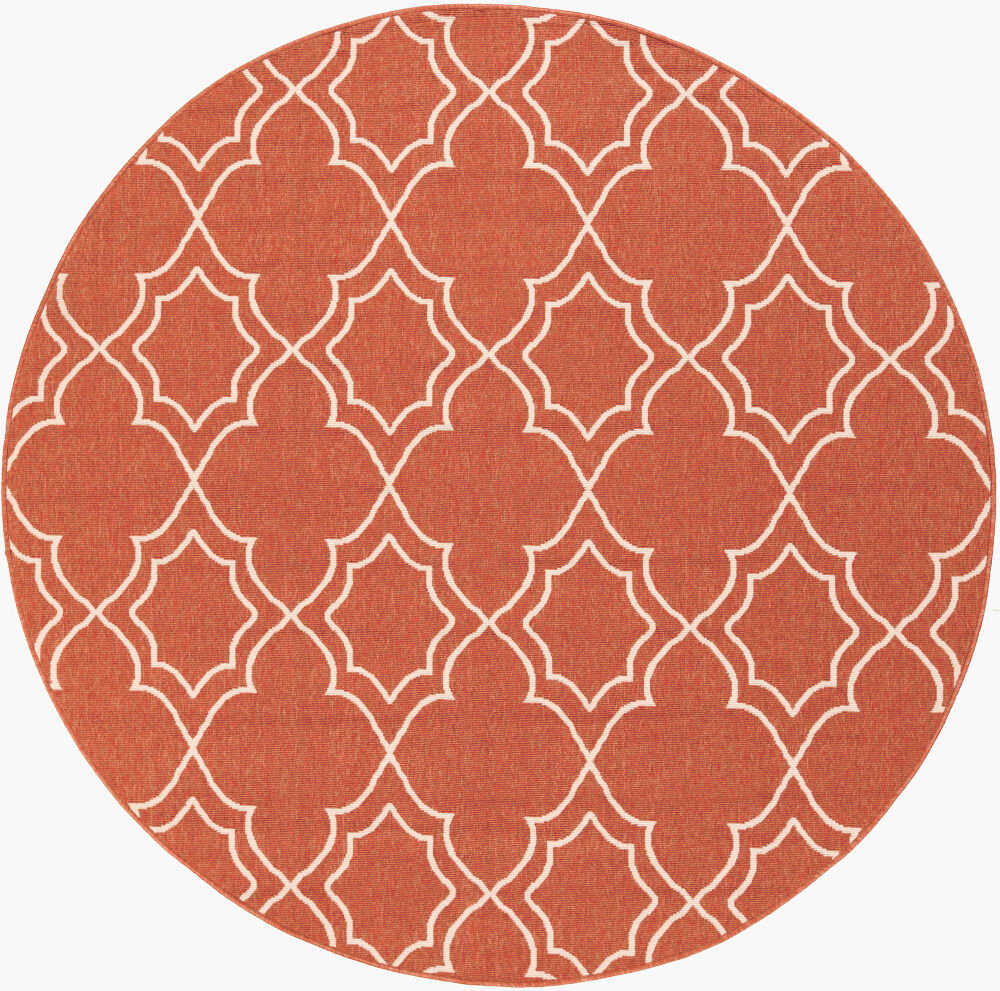 Alfresco Machine Woven Rug, by Surya, 7'2.61" length x 7'2.61" width