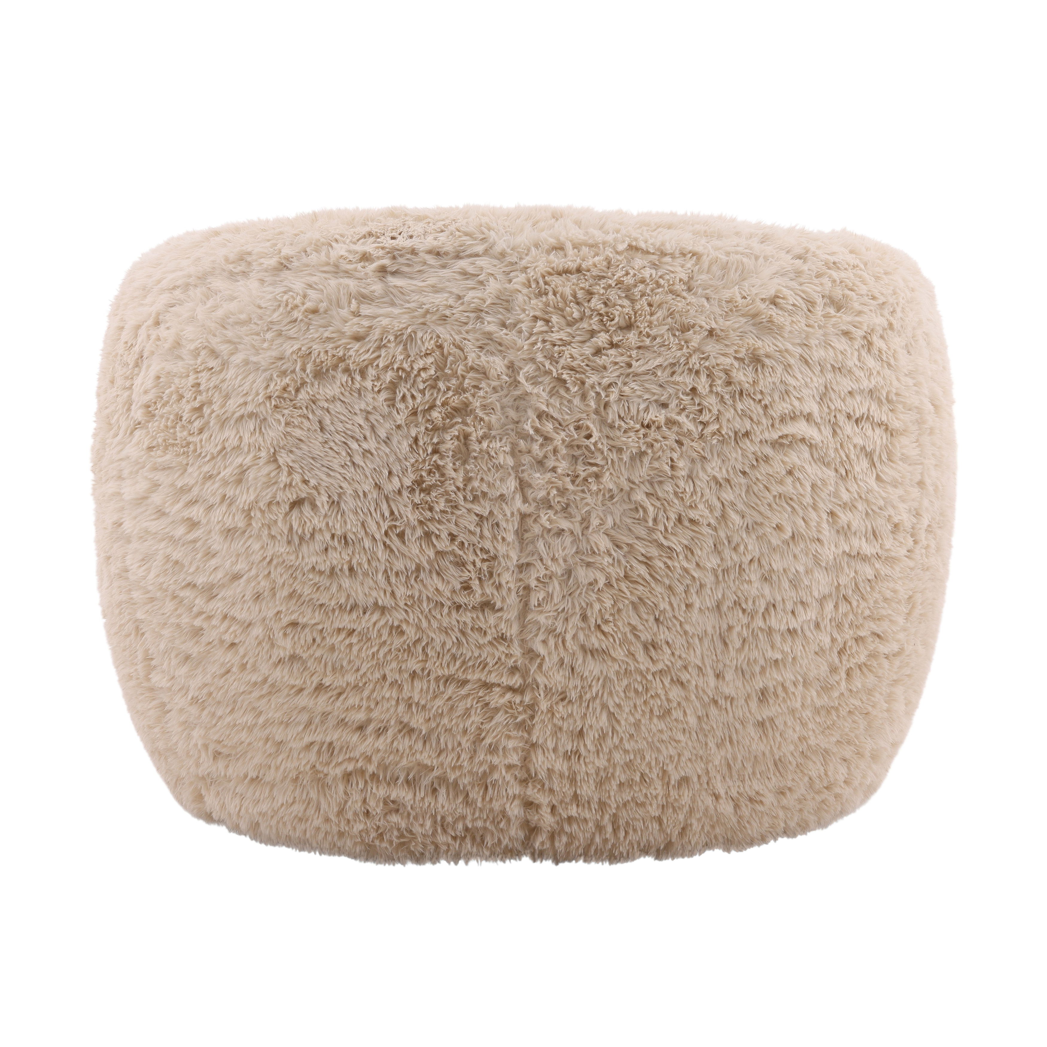 Caitlin Occasional Chair Cream, Accent Chair by Dovetail, 40.25" width x 29.25" height x 37.25" depth View 4