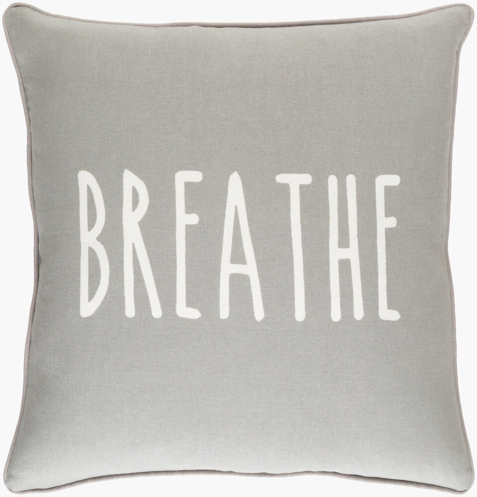 Glyph Accent Pillow, Decorative Pillow by Surya, 18" length x 18" width