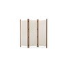 Enni Screen Off White, Room Divider by Moe's Home, 68.5" width x 71" height x 1.57" depth thumbnail 3