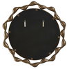 Remolino Round Bronze Mirror, by Uttermost, 36" width x 36" height x 2.5" depth thumbnail 6