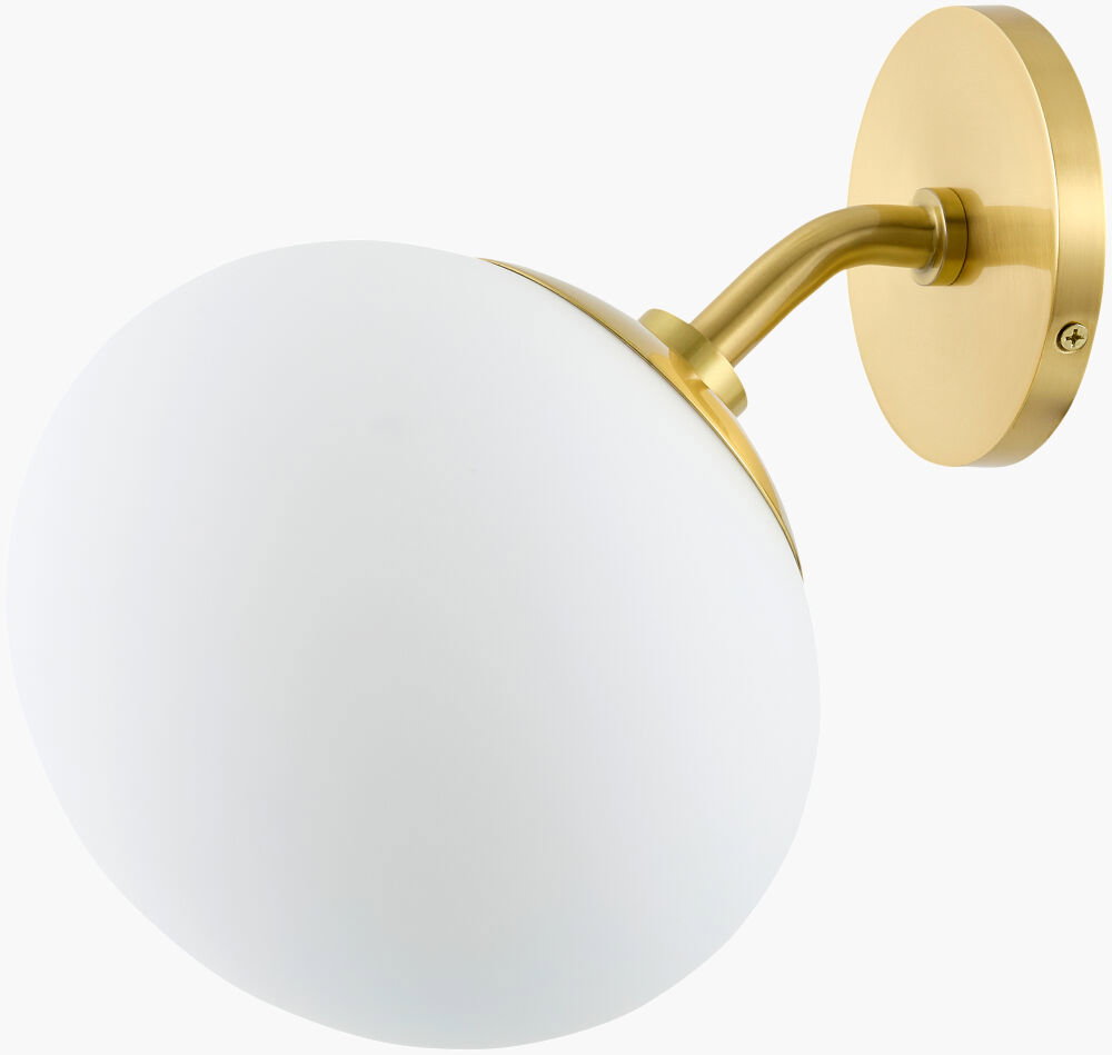 Zarion Wall Sconce, by Surya, 8" length x 7" width x 12" height