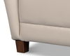 Lombard Wing Chair,Crystal White Leather, Seating by Sarreid, 34" length x 36" width x 40" height thumbnail 7