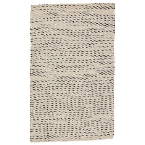 Handmade Jute White/Black Area Rug