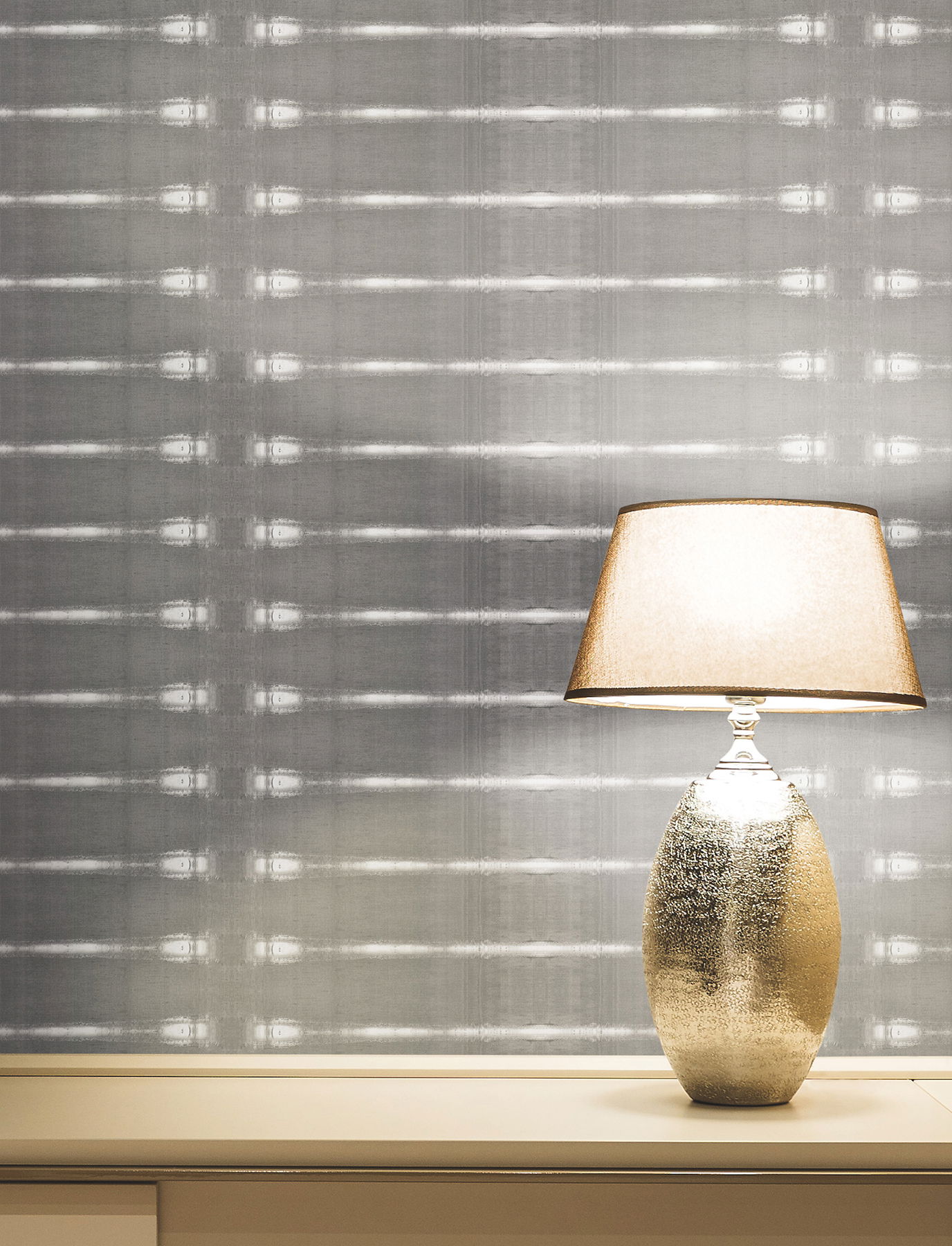 Resound Graphite Wallpaper, by York Wall, 27' length x 2'3" width x 0.02" depth View 3