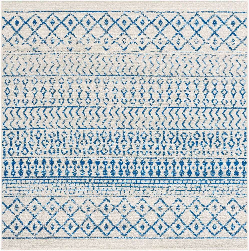 Elaziz Machine Woven Rug, by Surya, 5'10.87" length x 5'10.87" width