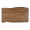 Lila Coffee Table Brown, by Moe's Home, 55" width x 16" height x 30" depth thumbnail 7