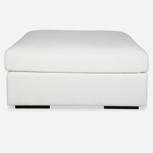 REFUGE SOFA, OTTOMAN, ARCTIC WHITE