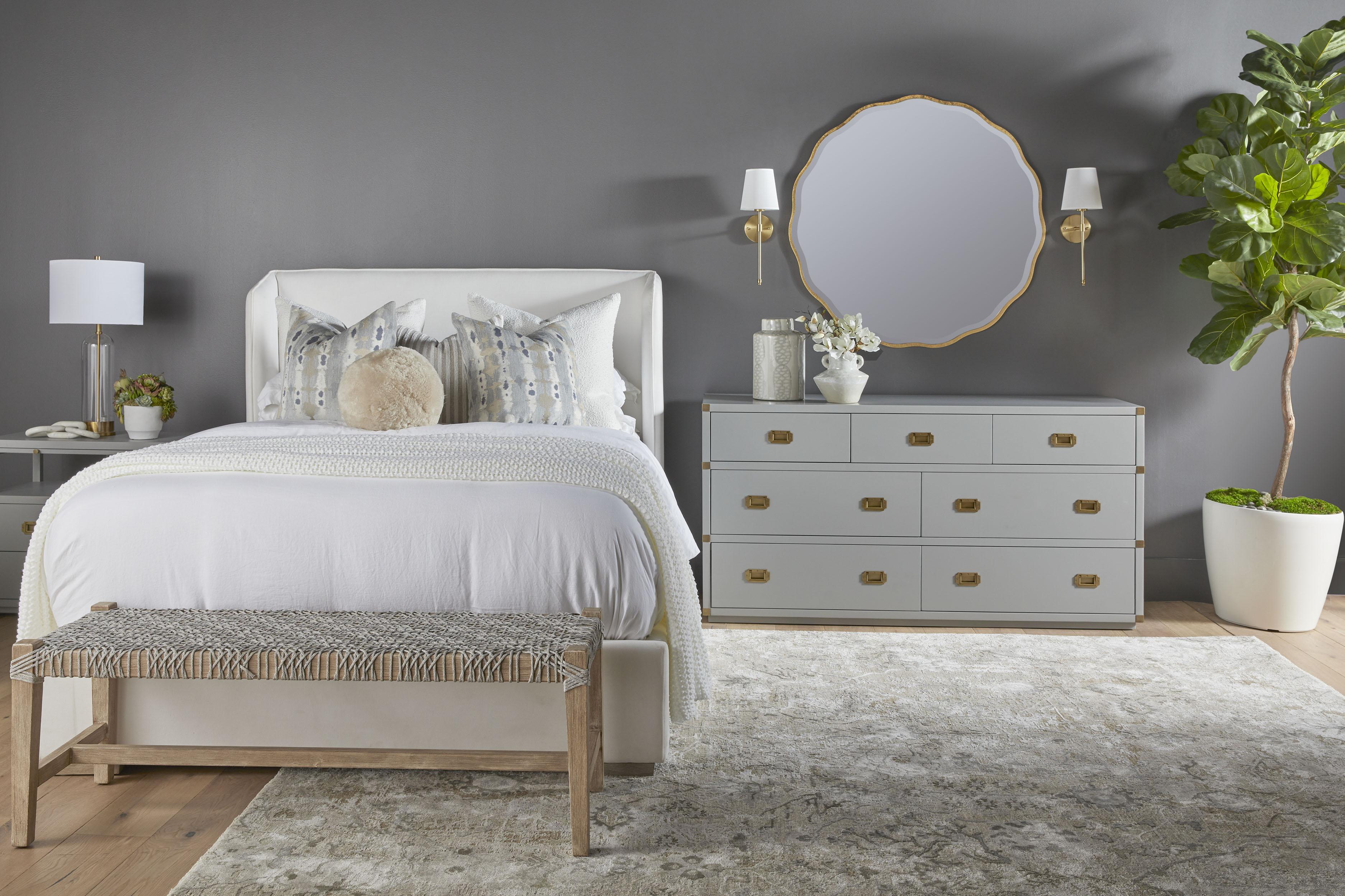 Stewart Standard King Bed, by Essentials for Living, 82" width x 54.5" height x 87" depth View 15