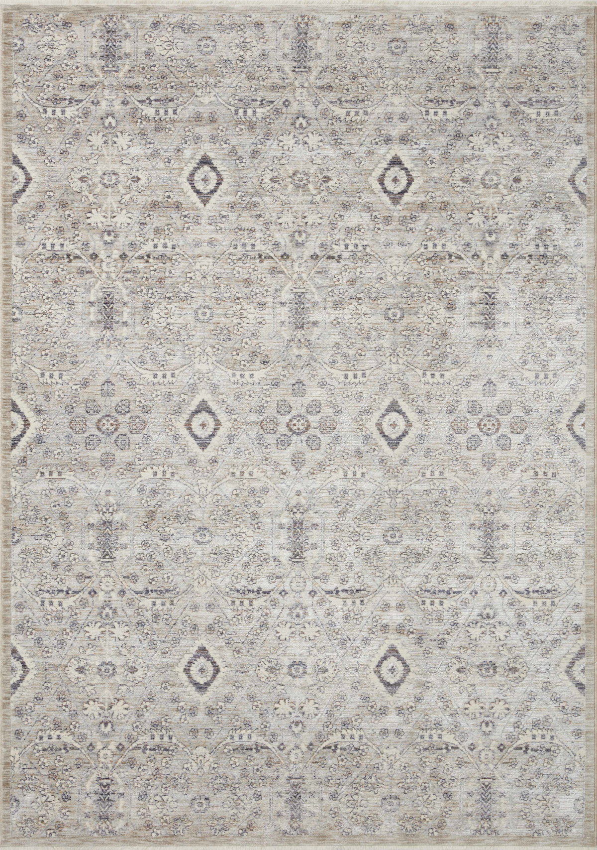 Amber Lewis x Loloi Zuma Rug, 1'6" length x 1'6" width View 1