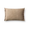 Magnolia Home by Joanna Gaines x Loloi Jett Pillow, Decorative Pillow, 22" length x 22" width thumbnail 1