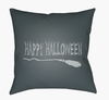 Boo Accent Pillow, Decorative Pillow by Surya, 18" length x 18" width thumbnail
