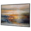 Seafaring Dusk Hand Painted Abstract Art, by Uttermost, 5'1" width x 3'5" height x 1.7" depth thumbnail 5