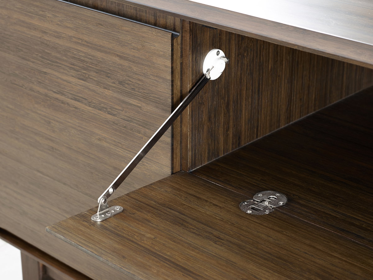 Currant Sideboard, Black Walnut, Sideboards & Buffet by Greenington, 72" length x 18" width x 27" height View 2