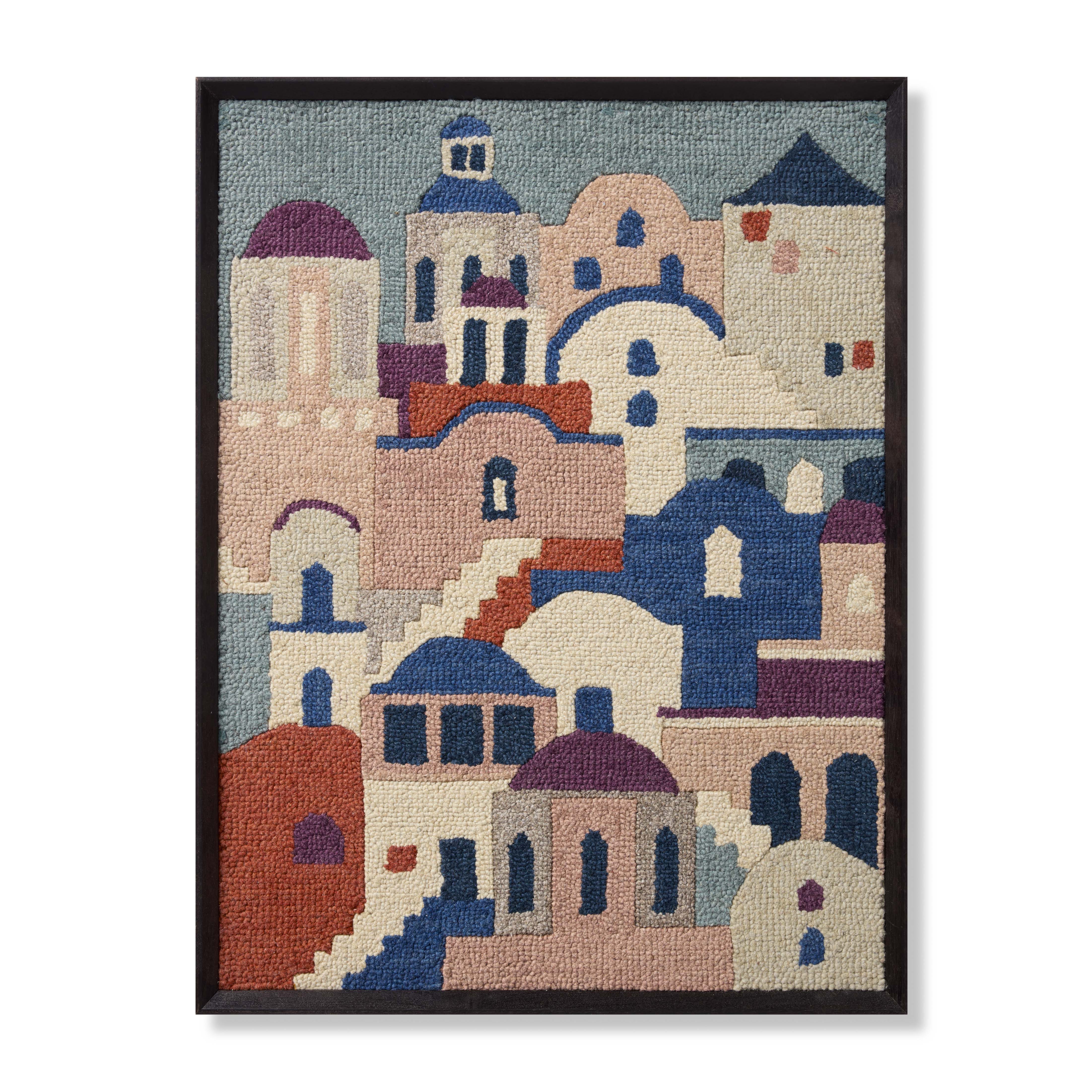 Loloi Santorini Wall Art, Wall Hanging, 31" length x 38" width