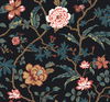 Courtyard Botanical Scarlet Wallpaper thumbnail 0
