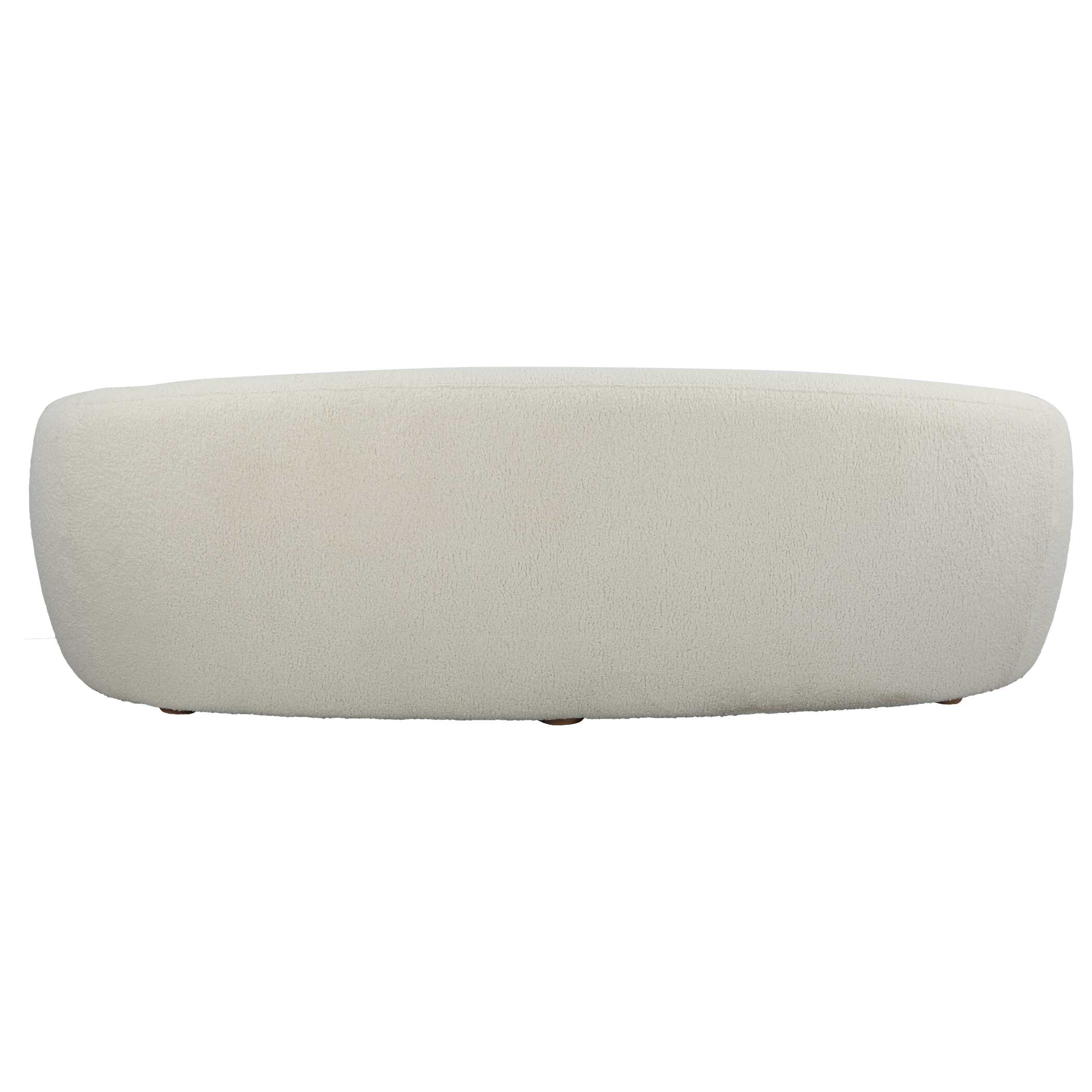 Capra Art Deco White Sofa large image 