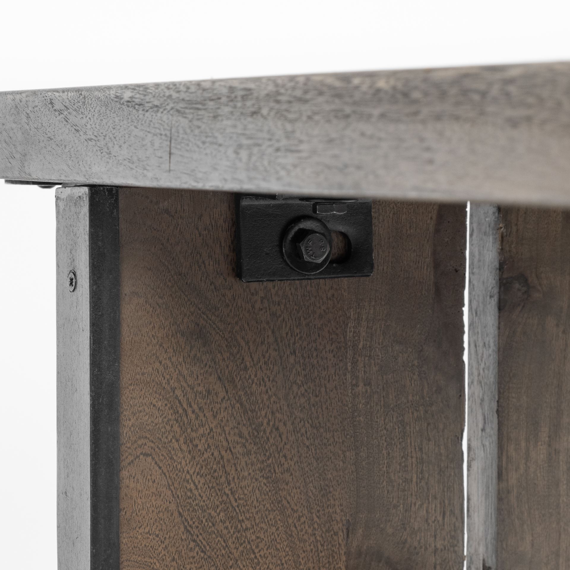 Ledger I 70L x 17W Brown Live-Edge Wooden Dining Bench large image 