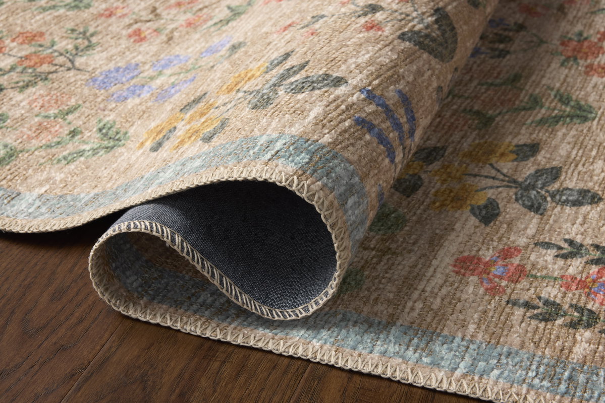 Rifle Paper Co. x Loloi Edinburgh Rug, 5' length x 7'6" width View 5
