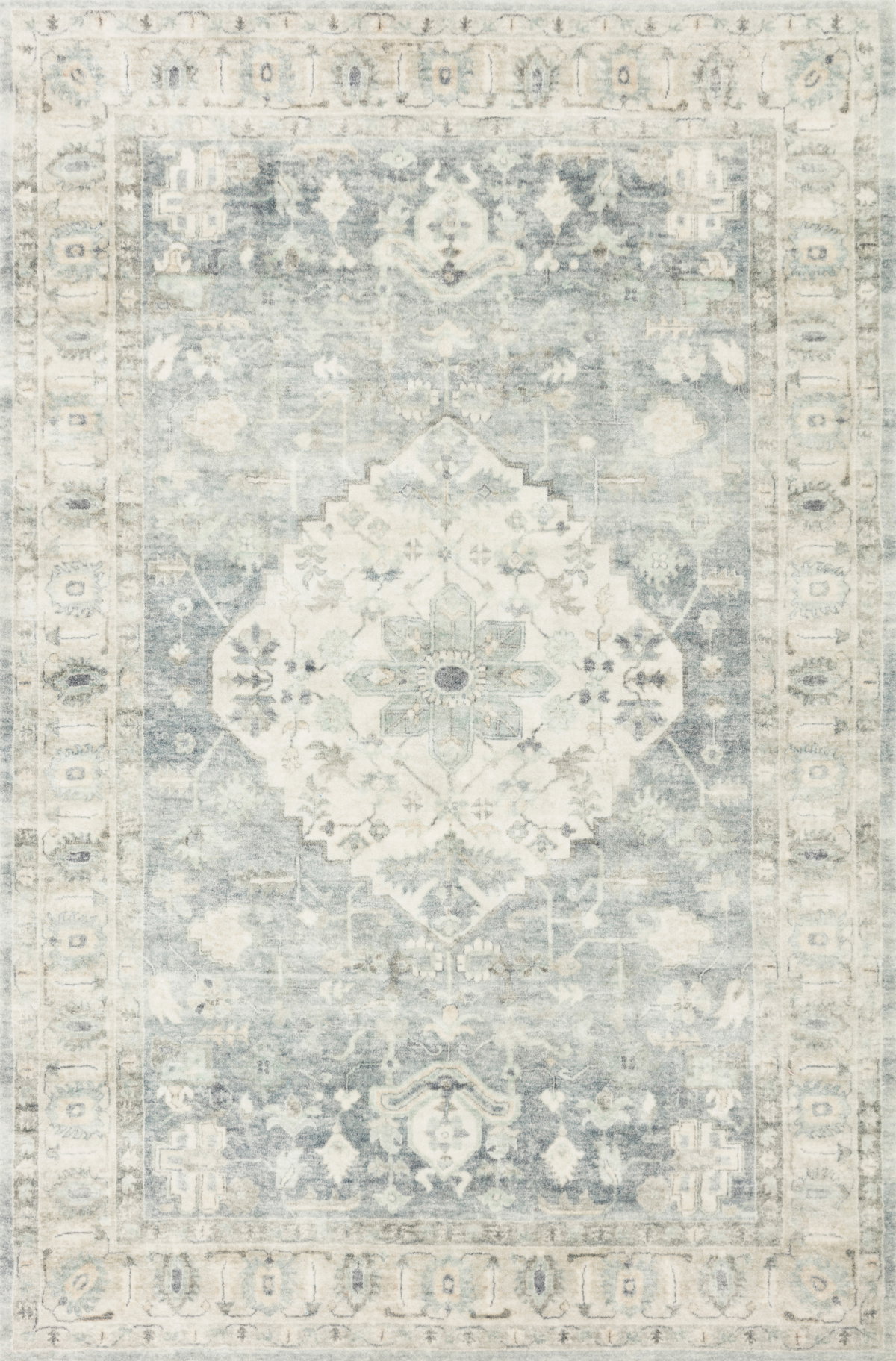 Loloi Rosette Rug, 2'2" length x 3'8" width View 1