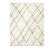 Online Designer Bedroom Bahari Handcrafted Performance Rug, 9' x 12', Ivory Multi