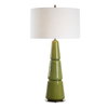 Mendell Moss Green Table Lamp, by Uttermost, 1'8" width x 3'3.5" height x 1'8" depth thumbnail 1