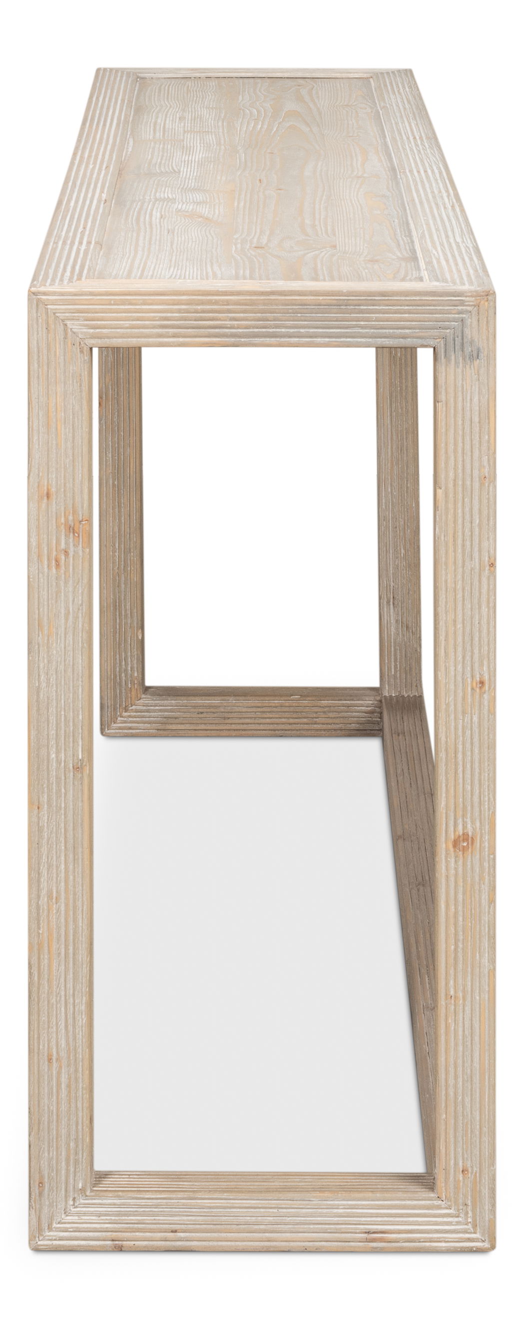 Camden Console, Console Table by Sarreid, 66" length x 15" width x 32" height View 4