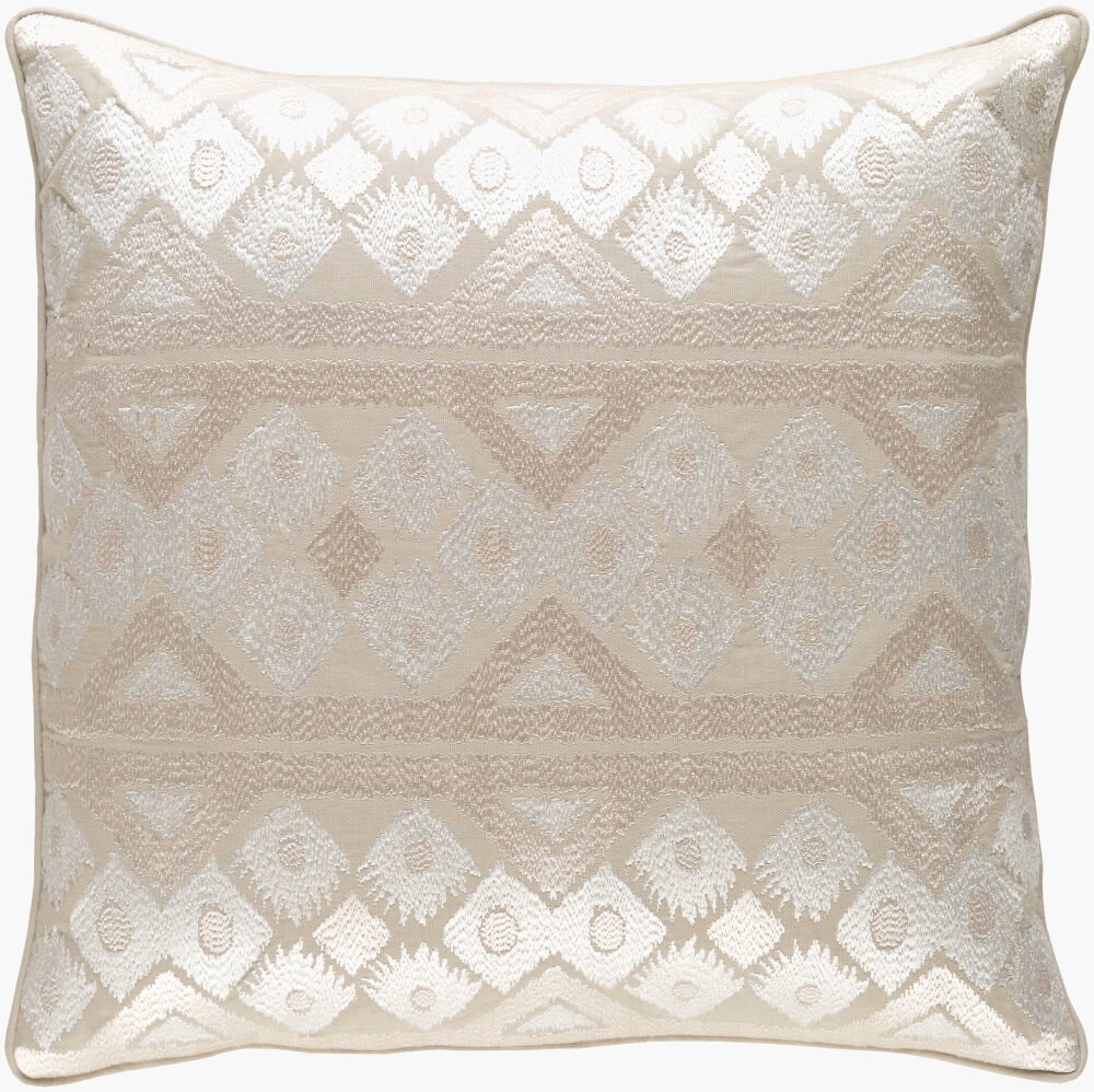 Morowa Accent Pillow, Decorative Pillow by Surya, 18" length x 18" width