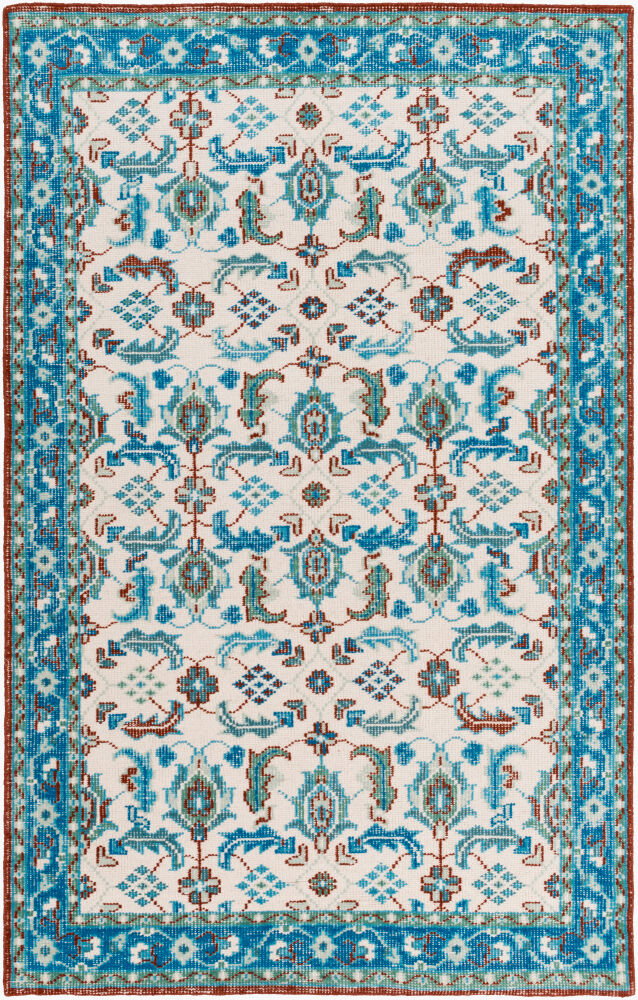 Zahra Handmade Rug, by Surya, 5'6" length x 3'6" width