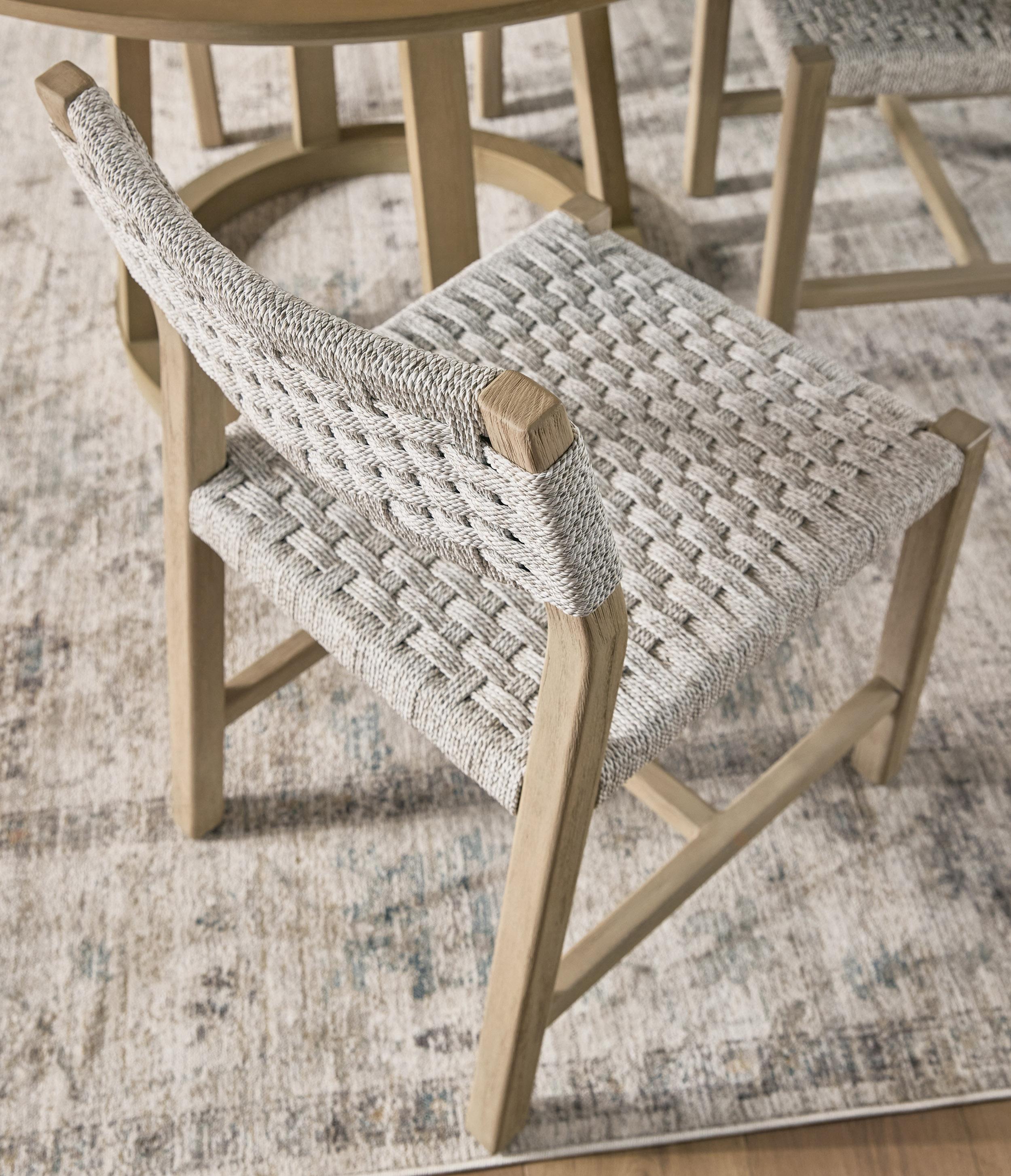 Kitts Indoor/Outdoor Dining Chair, Set of 2, by Essentials for Living, 18.5" width x 32.25" height x 22.5" depth View 9