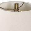 Meryl Aged White Table Lamp, by Uttermost, 1'8" width x 2'0.5" height x 1'8" depth thumbnail 7