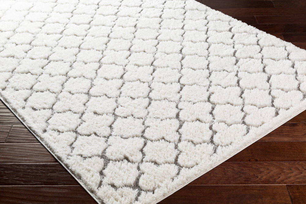 Elenor Machine Woven Rug, by Surya, 1'3.75" length x 1'3.75" width