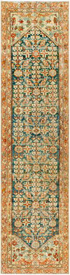 Antique One of a Kind Handmade Rug, by Surya, 11'8" length x 3'3" width thumbnail