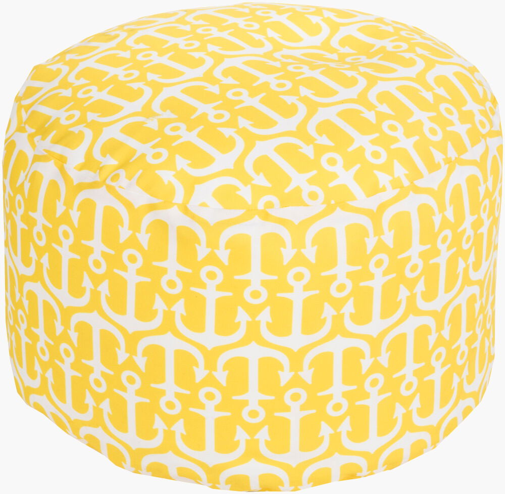 Rain Pouf, Ottoman by Surya, 20" width x 13" height
