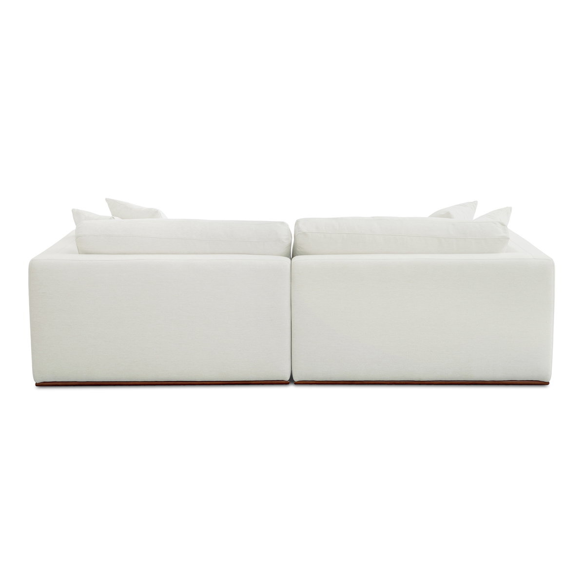 Rue Nook Modular Sectional Off White, Sectional Sofa by Moe's Home, 95.2" width x 23.6" height x 81.8" depth View 5
