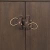 Varenna 4 Door Dark Brown Wood with Rope Handles Sideboard thumbnail 8