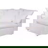 Clay Corner Chair Cream White thumbnail 0