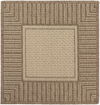 Alfresco Machine Woven Rug, by Surya, 1'5.72" length x 1'5.72" width thumbnail