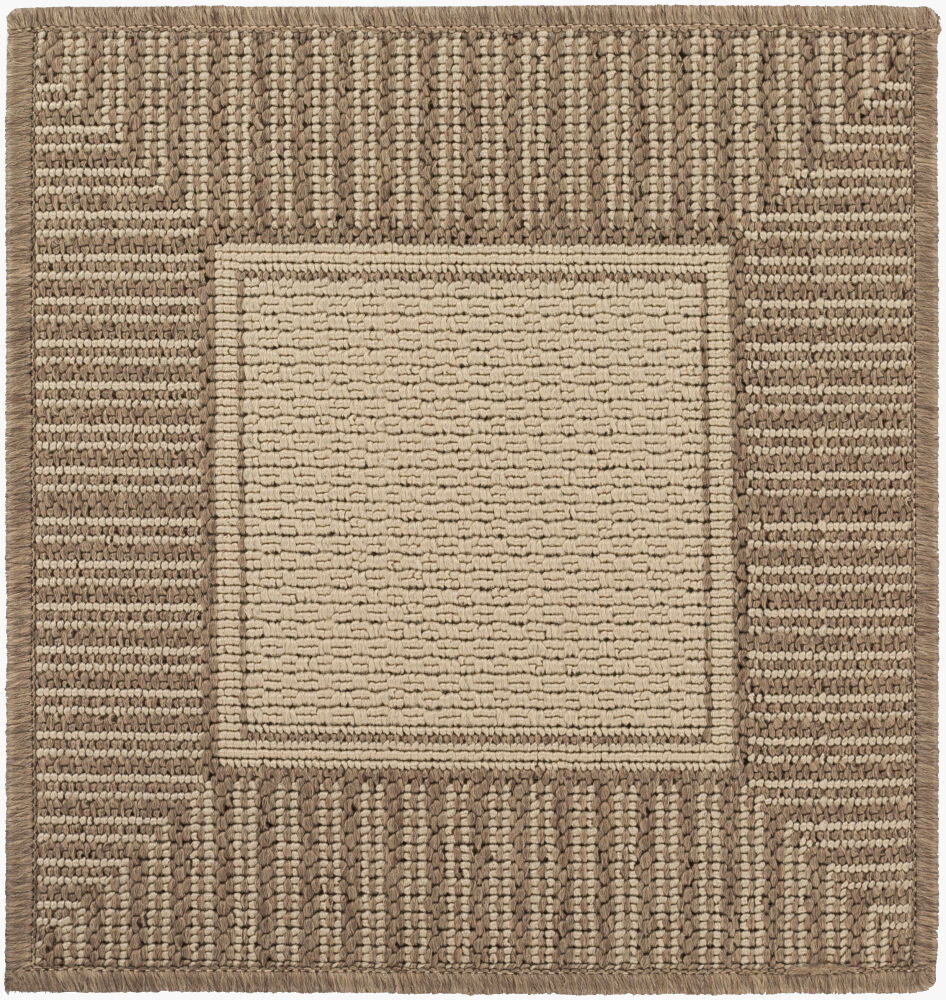 Alfresco Machine Woven Rug, by Surya, 1'5.72" length x 1'5.72" width