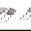 Piazza Outdoor Chair Grey - Set Of Two thumbnail 0