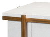 Blakely Door Chest, Osprey White, Cabinets & Sideboard by Sarreid, 40" length x 18" width x 34" height thumbnail 5