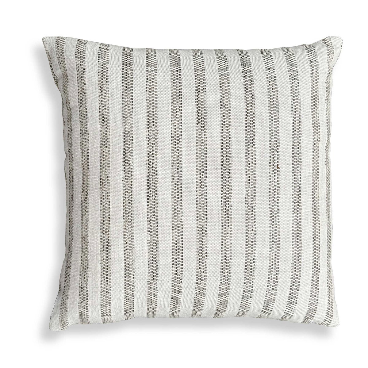 Basket Stripe Rattan Outdoor Pillow, Outdoor Pillows & Cushion by Uttermost, 1'8" width x 1'8" height x 8" depth View 1