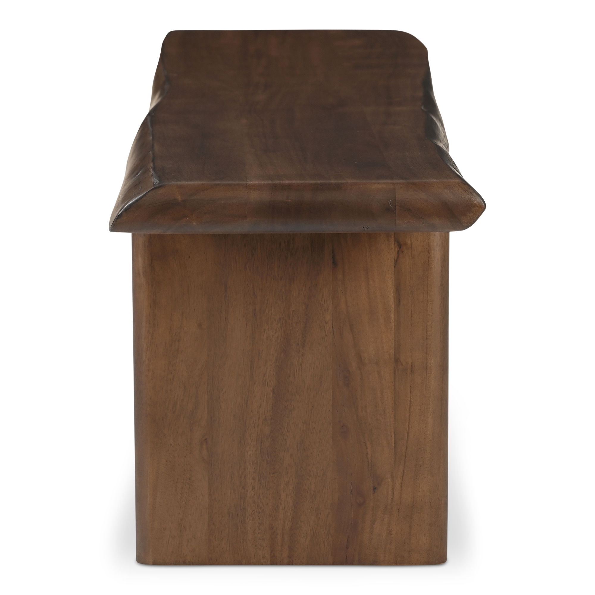 Lila Dining Bench Large Brown, Benche by Moe's Home, 89" width x 18" height x 17" depth View 3