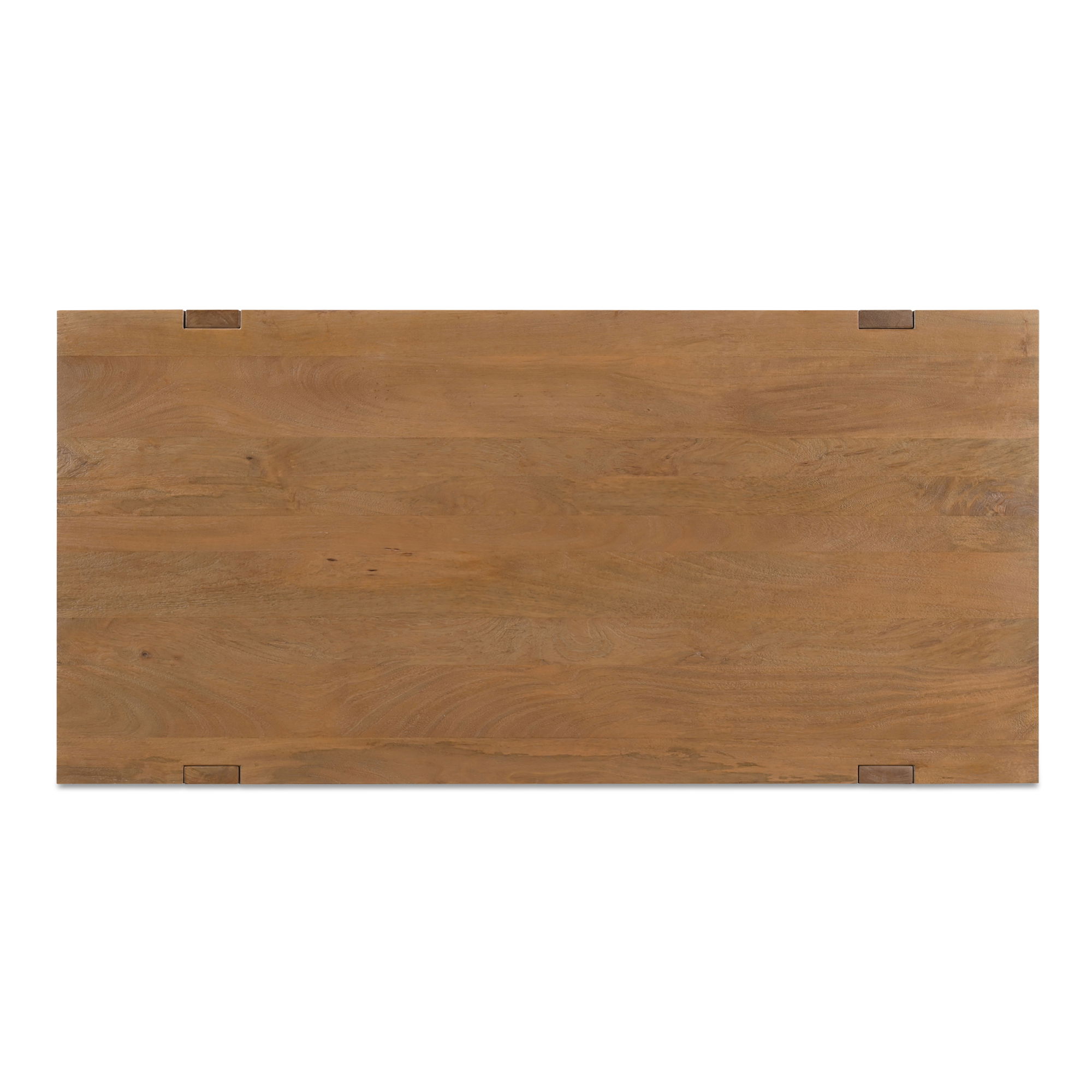 Workshop Coffee Table Vintage Brown, by Moe's Home, 54" width x 16" height x 26" depth View 4