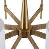 Lautoka Rattan 8 Light Chandelier, Ceiling Light by Uttermost, 32" width x 26" height x 32" diameter x 32" depth thumbnail 8