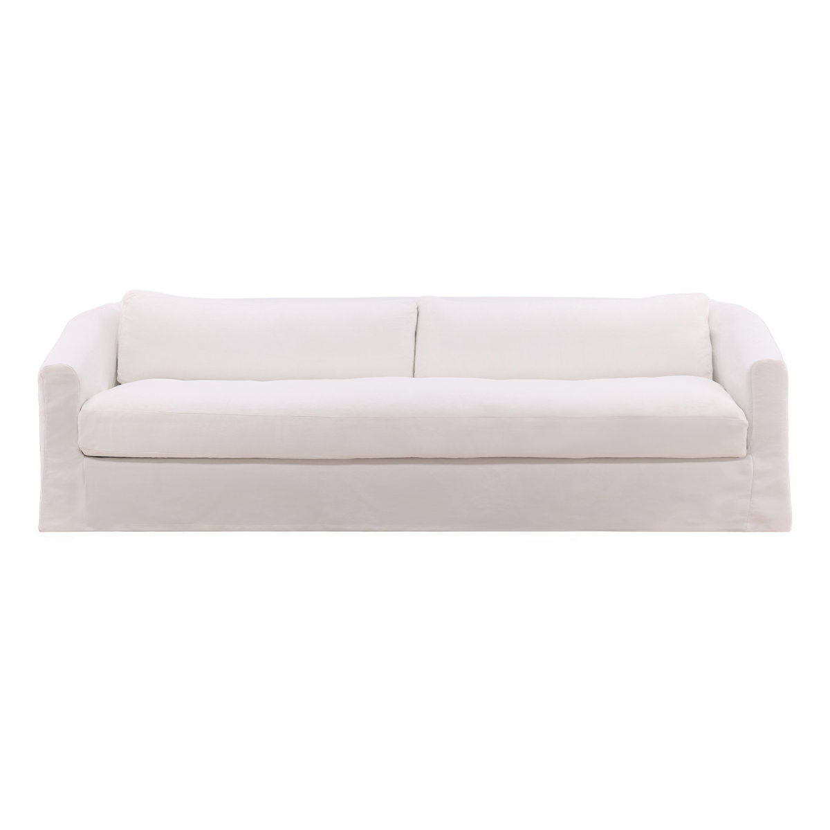 Violeta Sofa Frame, Sofas & Sectional by Dovetail, 99.48" width x 29.2" height x 40.5" depth View 2