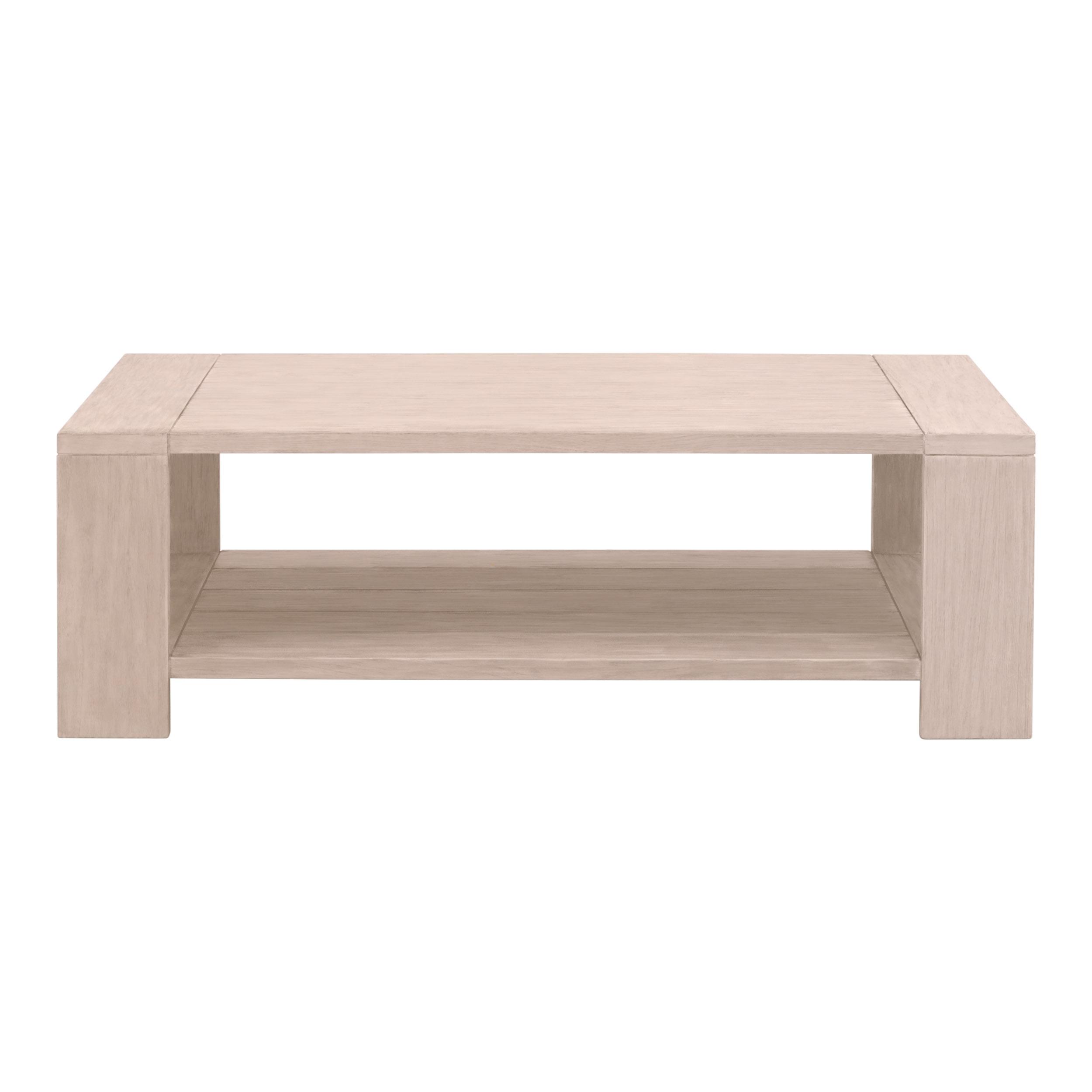 Sur Outdoor Coffee Table, by Essentials for Living, 52" width x 16.75" height x 30.25" depth View 1