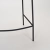 Carolyn Counter Stool with Oatmeal Fabric & Matte Black Metal thumbnail 9