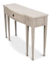 Madora Bungalow Console Table, Grey, by Sarreid, 48" length x 15" width x 33" height thumbnail 5