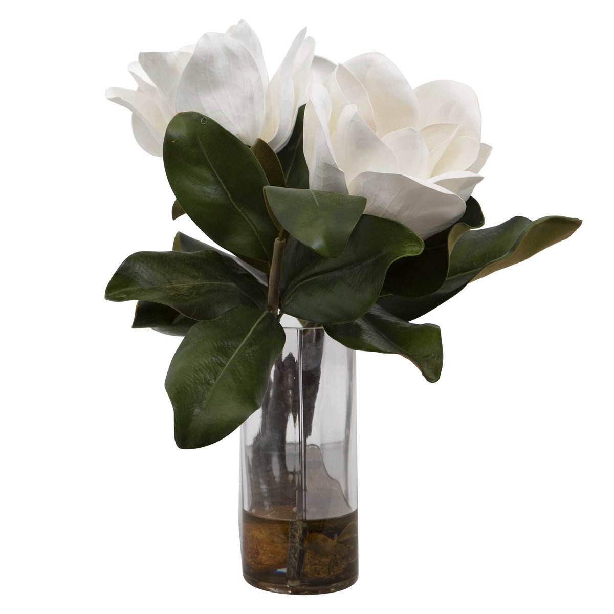 Middleton Magnolia Flower Centerpiece, Artificial Plants & Flower by Uttermost, 17.5" width x 15.75" height x 8.5" depth View 4
